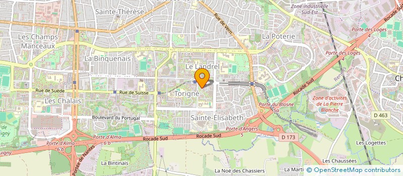 localisation de l'entreprise MONSIEUR MOHAMED CISSE  RENNES