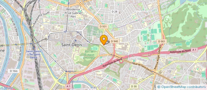 localisation de l'entreprise MONSIEUR MOHAMED CISSE à SAINT-DENIS