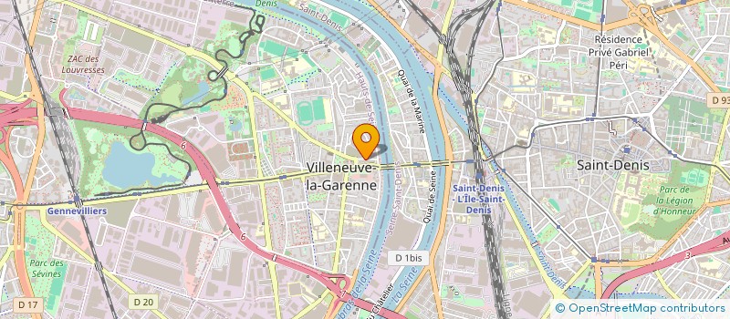 localisation de l'entreprise MONSIEUR MOHAMED CISSE à VILLENEUVE-LA-GARENNE