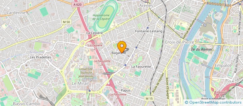 localisation de l'entreprise MONSIEUR MOHAMED COLAS à TOULOUSE