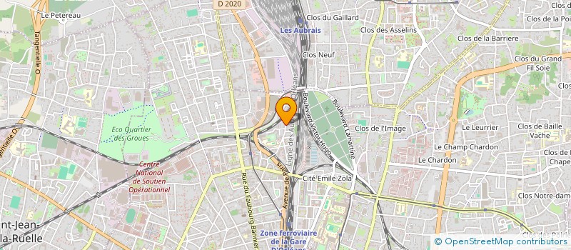 localisation de l'entreprise MONSIEUR MOHAMED CONDE à ORLEANS