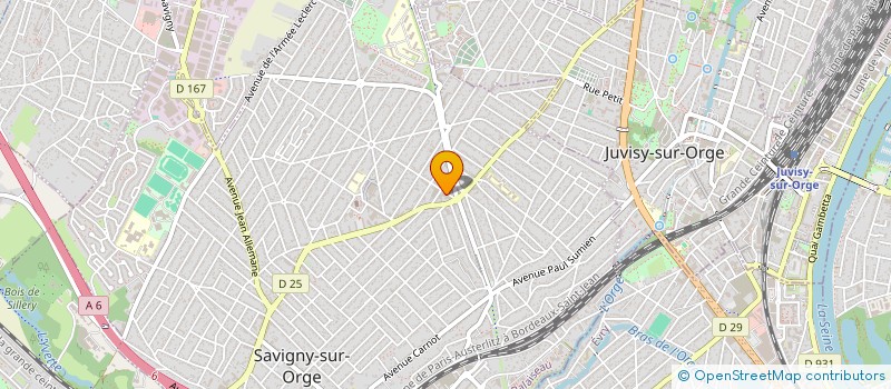 localisation de l'entreprise MONSIEUR MOHAMED CONDE à SAVIGNY-SUR-ORGE
