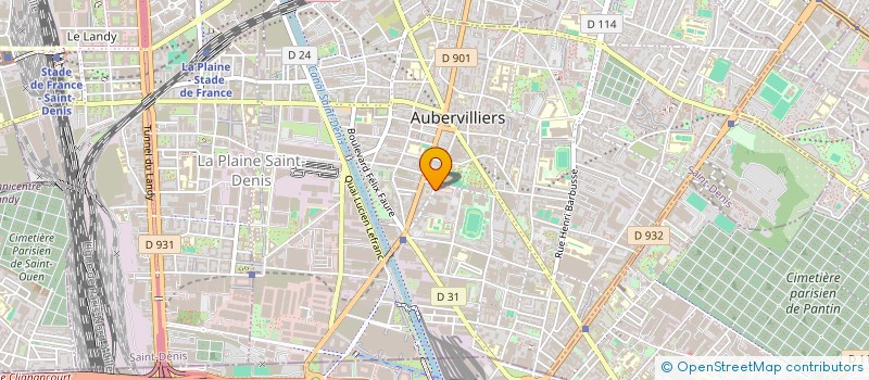 localisation de l'entreprise MONSIEUR MOHAMED COULIBALY  LE RAINCY