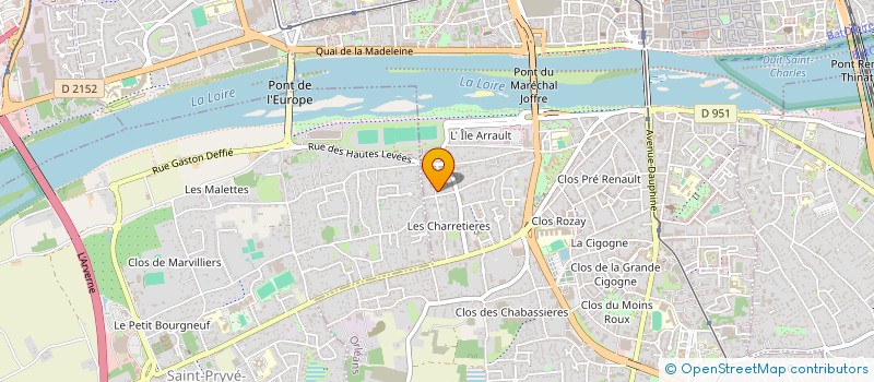 localisation de l'entreprise MONSIEUR MOHAMED COULIBALY à ORLEANS