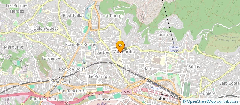 localisation de l'entreprise MONSIEUR MOHAMED CTAY  TOULON