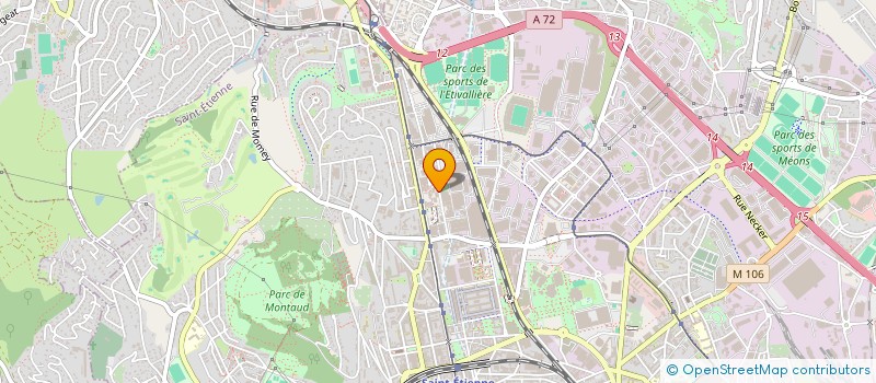 localisation de l'entreprise MONSIEUR MOHAMED DAAS  SAINT-ETIENNE