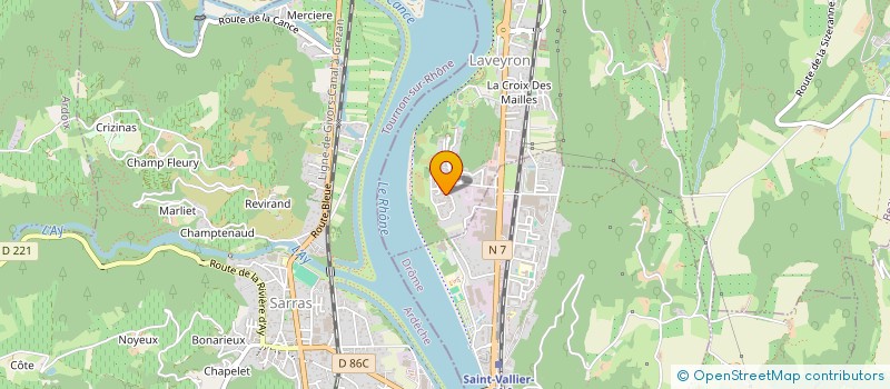 localisation de l'entreprise MONSIEUR MOHAMED DAAS  LAVEYRON