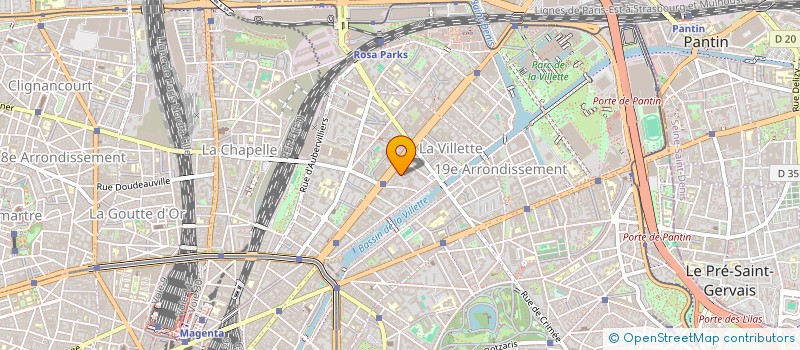 localisation de l'entreprise MONSIEUR MOHAMED DAB  PARIS