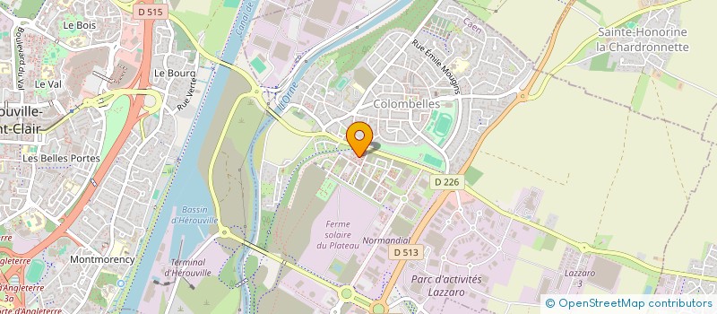 localisation de l'entreprise MONSIEUR MOHAMED DABBA  COLOMBELLES