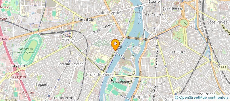 localisation de l'entreprise MONSIEUR MOHAMED DACHRA  TOULOUSE