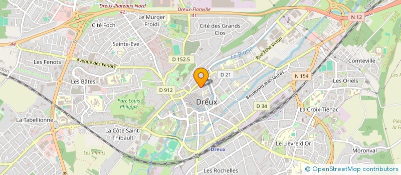localisation de l'entreprise MONSIEUR MOHAMED DADDA à DREUX