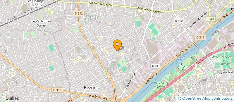 localisation de l'entreprise MONSIEUR MOHAMED DAF à BEZONS