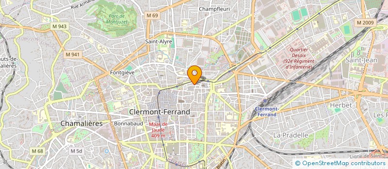 localisation de l'entreprise MONSIEUR MOHAMED DAFIRI  COURNON-D'AUVERGNE