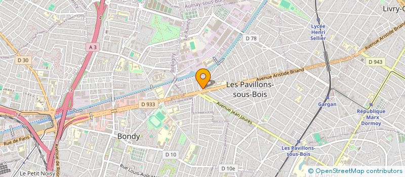 localisation de l'entreprise MONSIEUR MOHAMED DAHAB  BOBIGNY