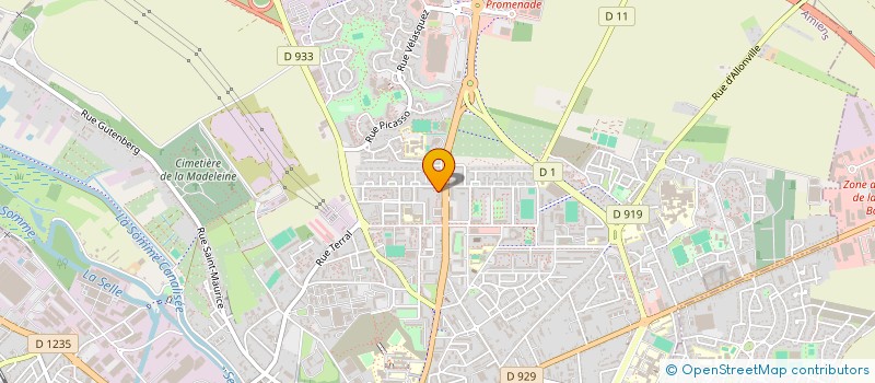 localisation de l'entreprise MONSIEUR MOHAMED DAHAOUI à AMIENS