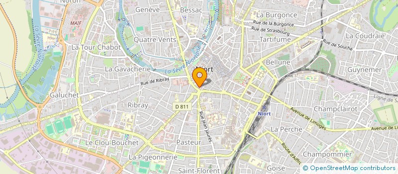 localisation de l'entreprise MONSIEUR MOHAMED DAHDOUH  NIORT