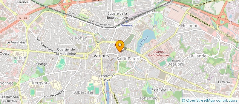 localisation de l'entreprise MONSIEUR MOHAMED DAHMANI à VANNES
