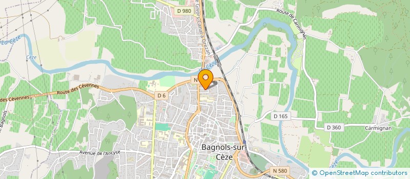 localisation de l'entreprise MONSIEUR MOHAMED DAHMANI à BAGNOLS-SUR-CEZE