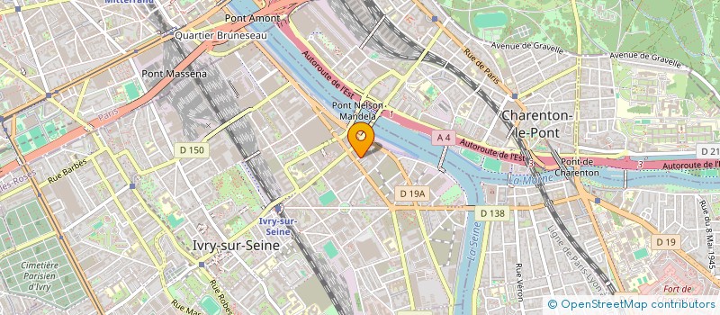 localisation de l'entreprise MONSIEUR MOHAMED DAHMANI  IVRY-SUR-SEINE