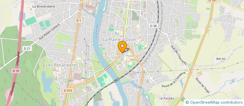 localisation de l'entreprise MONSIEUR MOHAMED DAHMANI  CHATELLERAULT