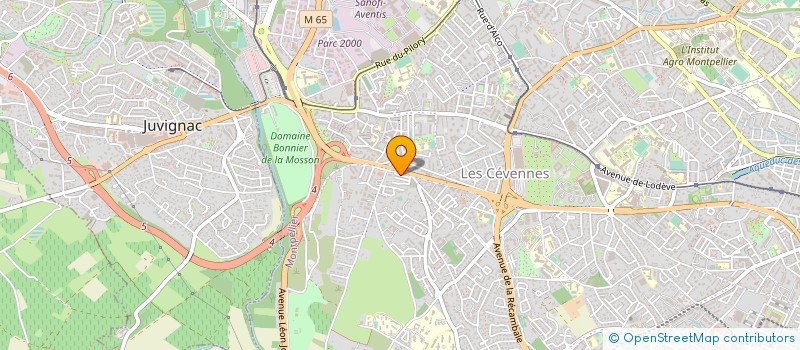 localisation de l'entreprise MONSIEUR MOHAMED DAHRI à MONTPELLIER