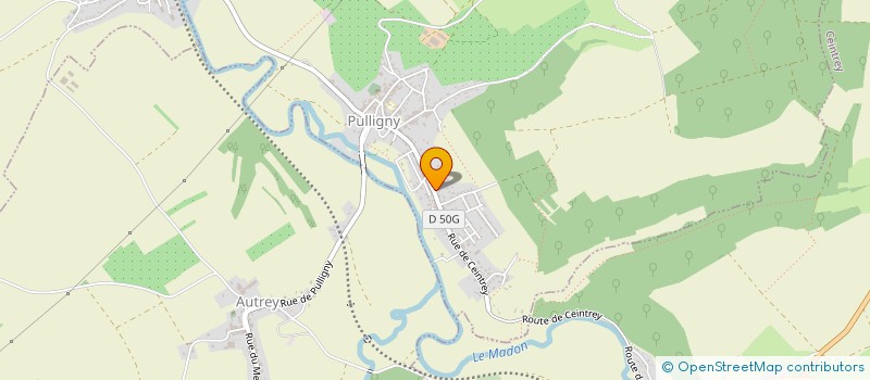 localisation de l'entreprise MONSIEUR MOHAMED DAIFFALLAH  PULLIGNY