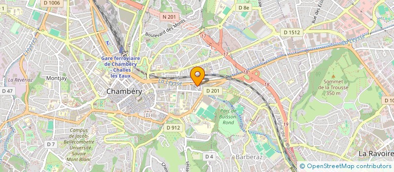 localisation de l'entreprise MONSIEUR MOHAMED DAKI  CHAMBERY