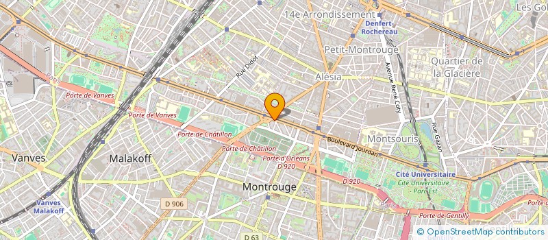 localisation de l'entreprise MONSIEUR MOHAMED DAMEY  PARIS