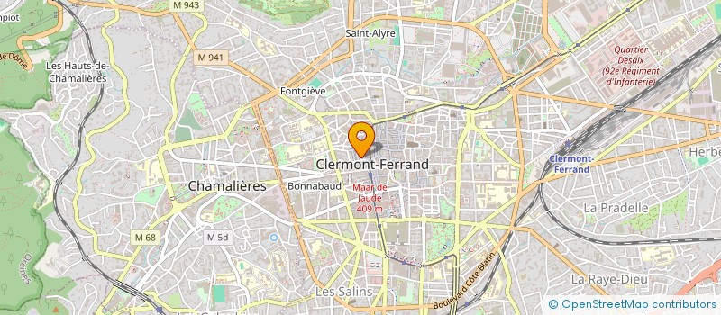 localisation de l'entreprise MONSIEUR MOHAMED DAMINE  CLERMONT-FERRAND