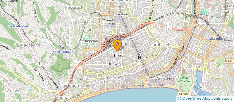 localisation de l'entreprise MONSIEUR MOHAMED DAMMENE DEBBIH  NICE