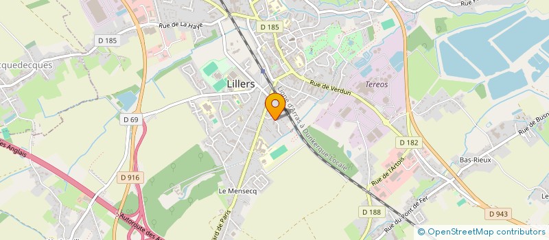 localisation de l'entreprise MONSIEUR MOHAMED DANANE  LILLERS