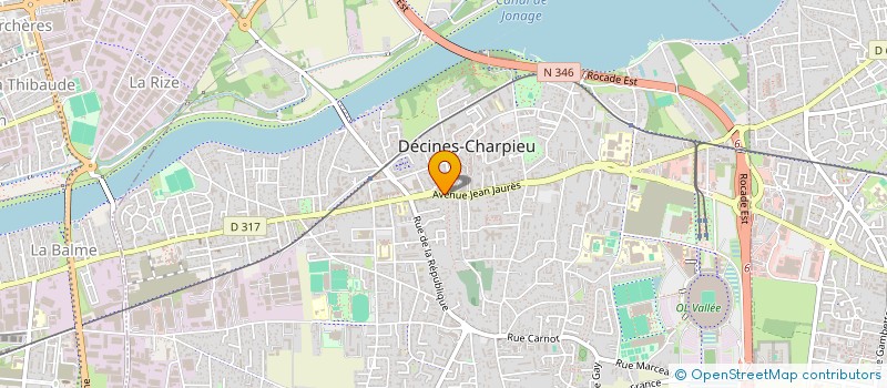 localisation de l'entreprise MONSIEUR MOHAMED DAOUADJI  DECINES-CHARPIEU