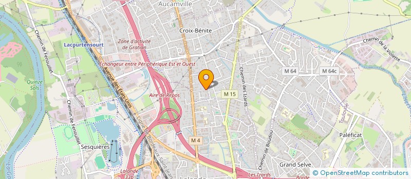 localisation de l'entreprise MONSIEUR MOHAMED DAOUD  TOULOUSE