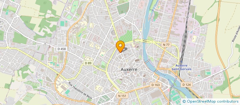 localisation de l'entreprise MONSIEUR MOHAMED DAOUD  AUXERRE