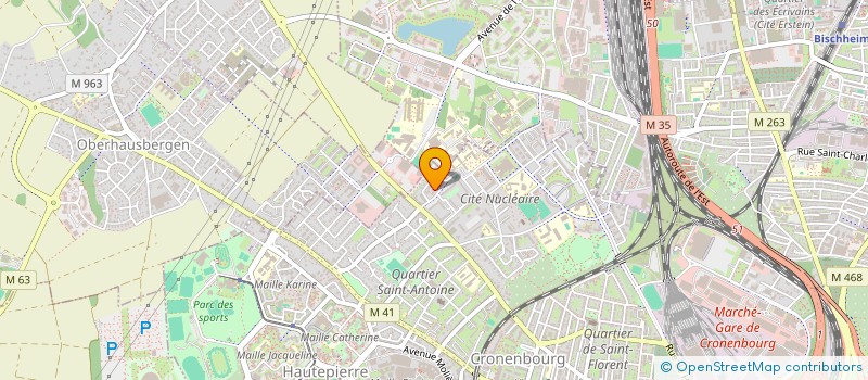 localisation de l'entreprise MONSIEUR MOHAMED DAOUDI  STRASBOURG