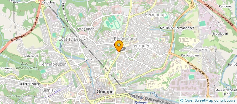 localisation de l'entreprise MONSIEUR MOHAMED DAOUES  QUIMPER