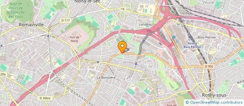 localisation de l'entreprise MONSIEUR MOHAMED DAOUSSI à NOISY-LE-SEC