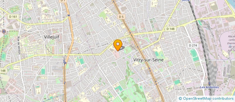 localisation de l'entreprise MONSIEUR MOHAMED DARAME à VITRY-SUR-SEINE