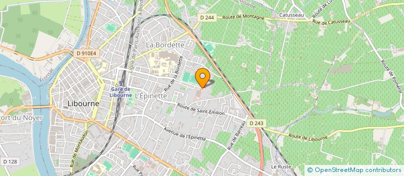 localisation de l'entreprise MONSIEUR MOHAMED DAROUICHE à LIBOURNE