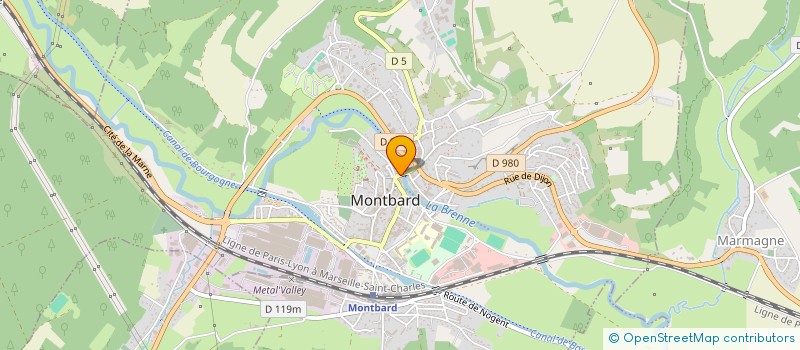 localisation de l'entreprise MONSIEUR MOHAMED DATSSI à MONTBARD