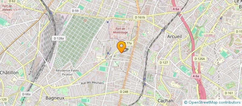 localisation de l'entreprise MONSIEUR MOHAMED DCHICHA à BAGNEUX