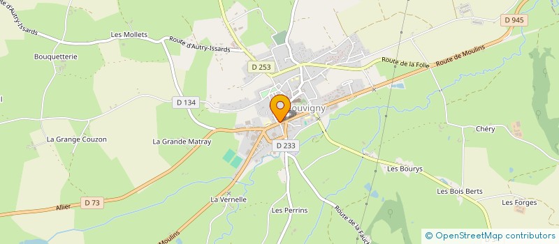 localisation de l'entreprise MONSIEUR MOHAMED DEBARA  SOUVIGNY