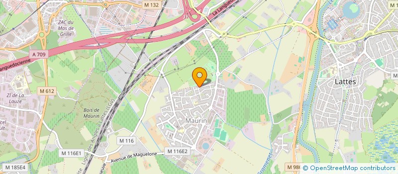 localisation de l'entreprise MONSIEUR MOHAMED DEBBAGH à LATTES