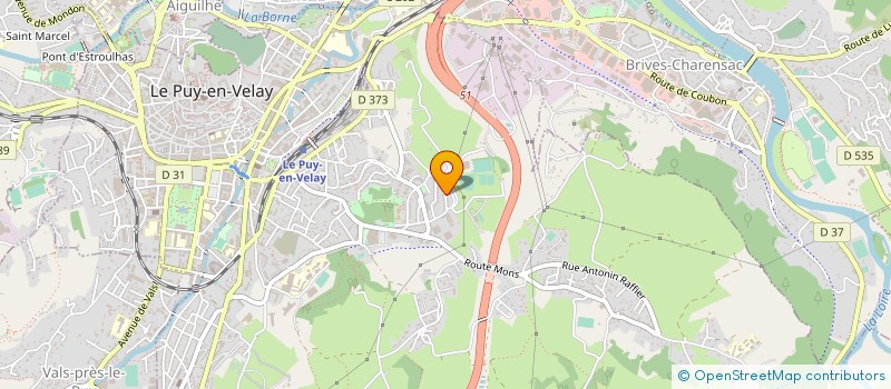 localisation de l'entreprise MONSIEUR MOHAMED DEGAICHIA  LE PUY-EN-VELAY