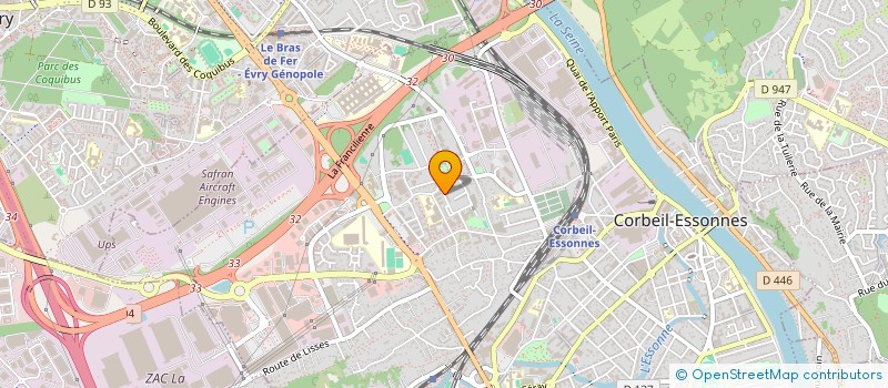 localisation de l'entreprise MONSIEUR MOHAMED DEHANE  SAINT-GERMAIN-LES-CORBEIL