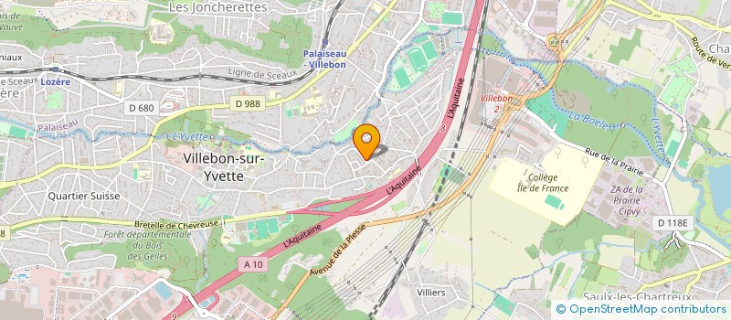 localisation de l'entreprise MONSIEUR MOHAMED DEHBI à VILLEBON-SUR-YVETTE