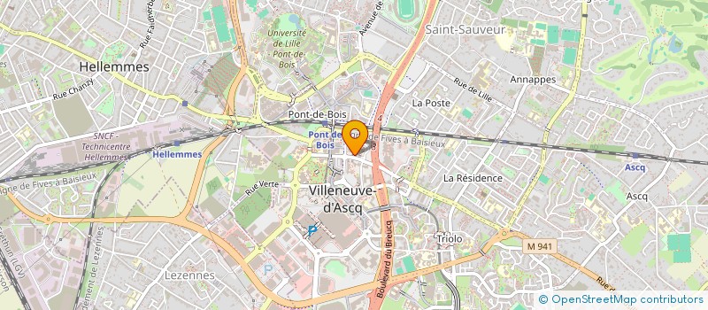 localisation de l'entreprise MONSIEUR MOHAMED DEHMEJ  VILLENEUVE-D'ASCQ