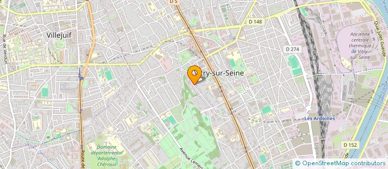 localisation de l'entreprise MONSIEUR MOHAMED DELLAL à VITRY-SUR-SEINE