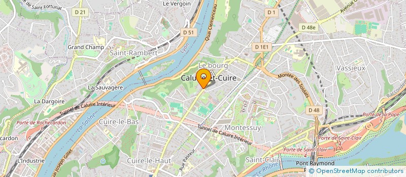 localisation de l'entreprise MONSIEUR MOHAMED DELLI  CALUIRE-ET-CUIRE