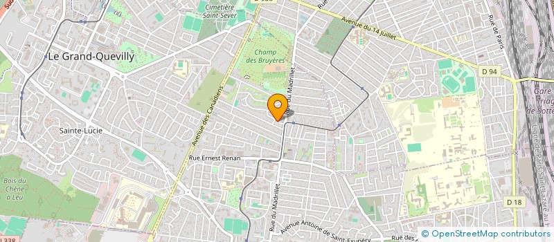 localisation de l'entreprise MONSIEUR MOHAMED DENDANI  SAINT-ETIENNE-DU-ROUVRAY